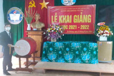Một số hình ảnh Khai giảng năm học 2021-2022