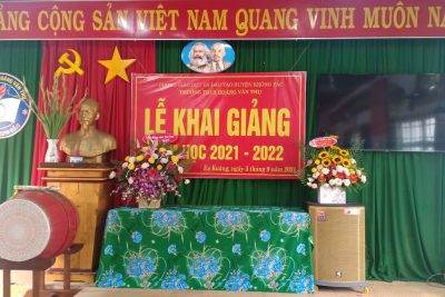 Lịch học năm học 2021-2022