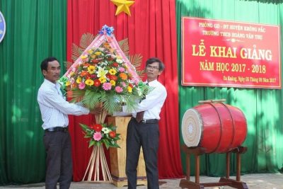 Lễ khai giảng năm học 2017-2018