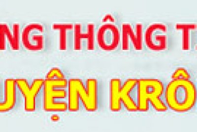 KẾT QUẢ CÔNG NHẬN CƠ QUAN, ĐƠN VỊ VĂN HÓA NĂM 2017 CỦA HUYỆN KRÔNG PẮC